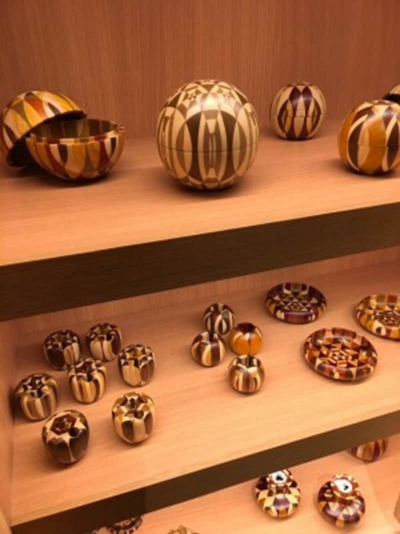 寄木細工の小物