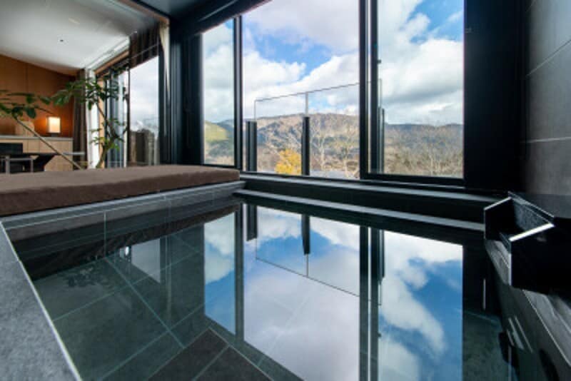 コンフォート プレミアム スイートの露天風呂