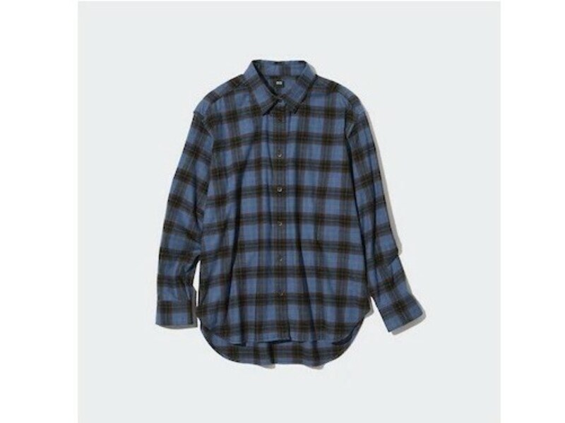 ユニクロ　フランネルチェックシャツ　2990円（税込）