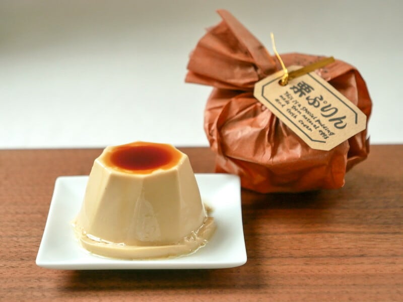 横浜水信「栗ぷりん（税込324円）」