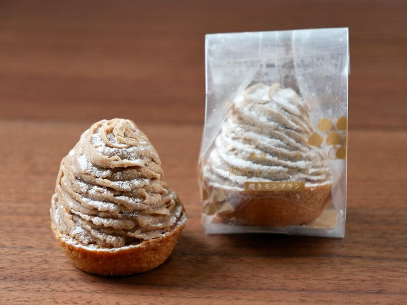 レ・ザンジュ「源氏山モンブラン」（単品税込432円）