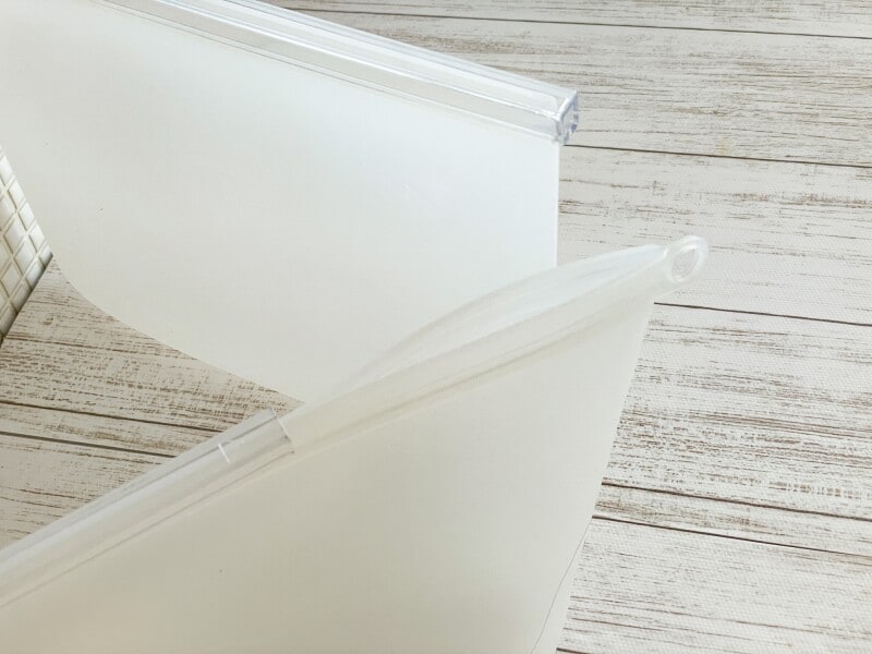 ダイソーのシリコンバッグ