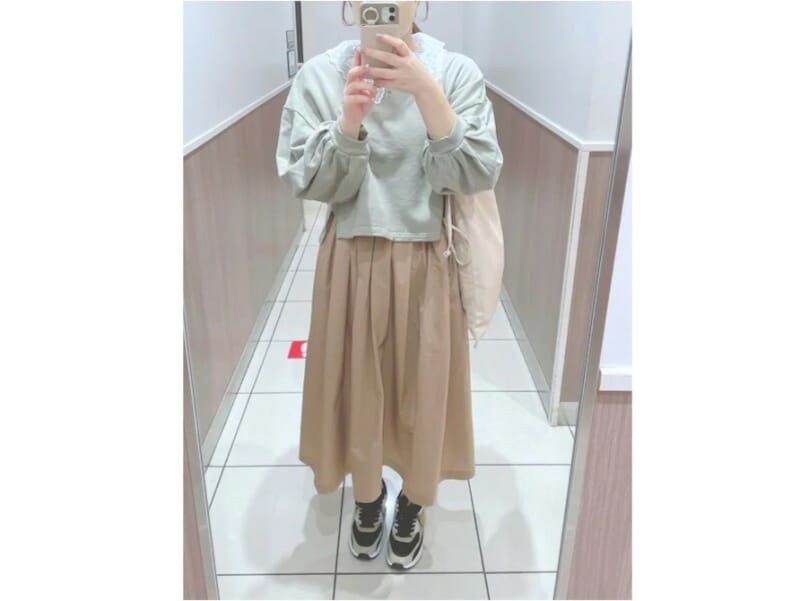 撥水加工のスカートは雨の日でも気軽に着られて便利！　出典：WEAR