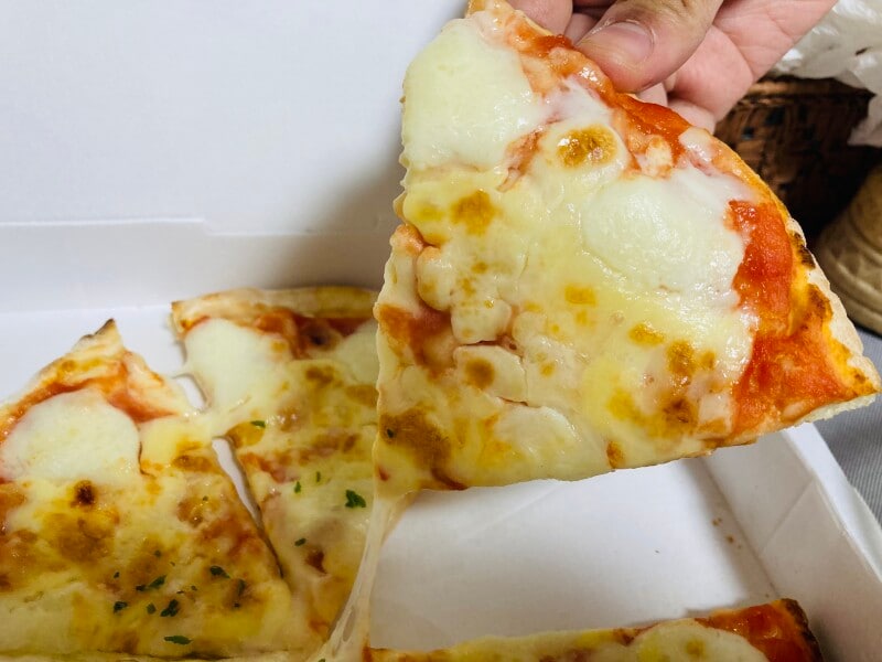 チーズたっぷりだけどお腹にもたれない