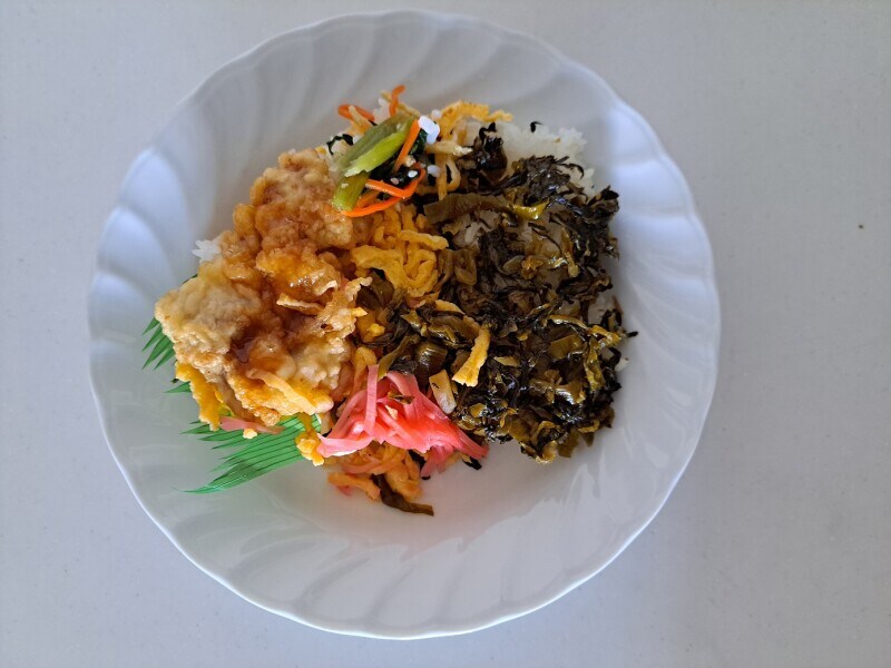 ほっともっとの「高菜弁当」