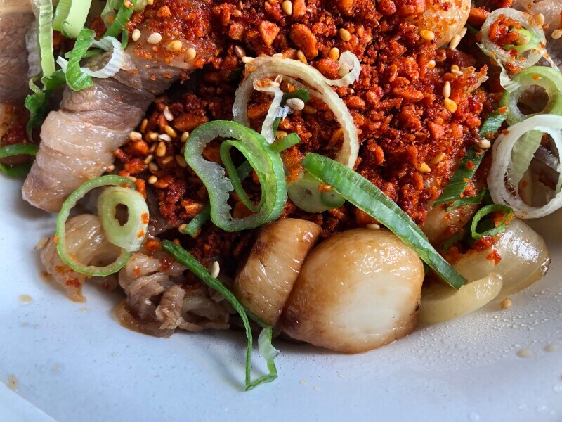 実は甘味もあるフライドにんにく