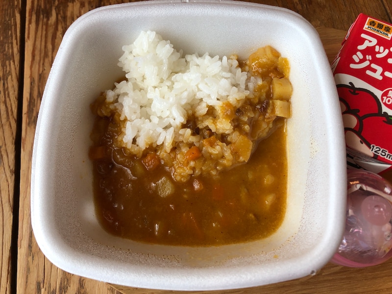 吉野家「ミニカレーセット」