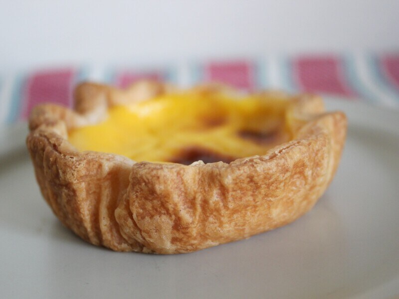 生カスタードのエッグタルト
