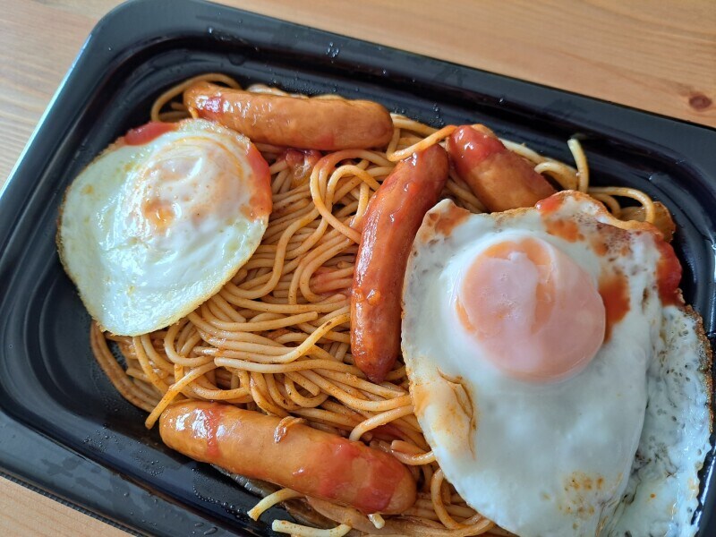 ほっともっとの「ファミリーナポリタン」