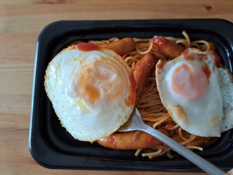 ほっともっとの「ファミリーナポリタン」