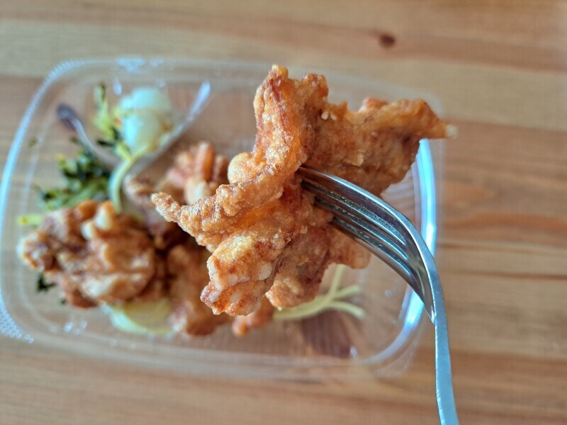 ほっともっとの「から揚 おかずのみ（4コ入り）」