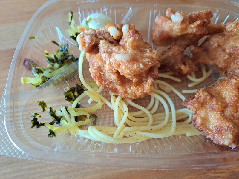 ほっともっとの「から揚 おかずのみ（4コ入り）」