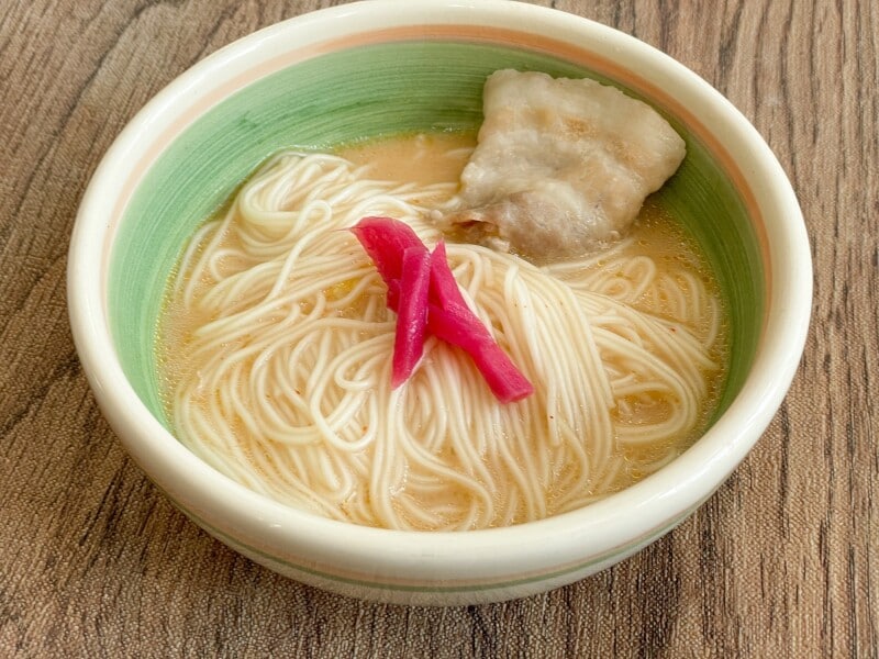 一風堂の鍋スープには素麺がおすすめ