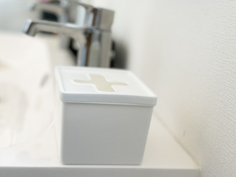 汚れやすい場所の近くにおいておくと便利