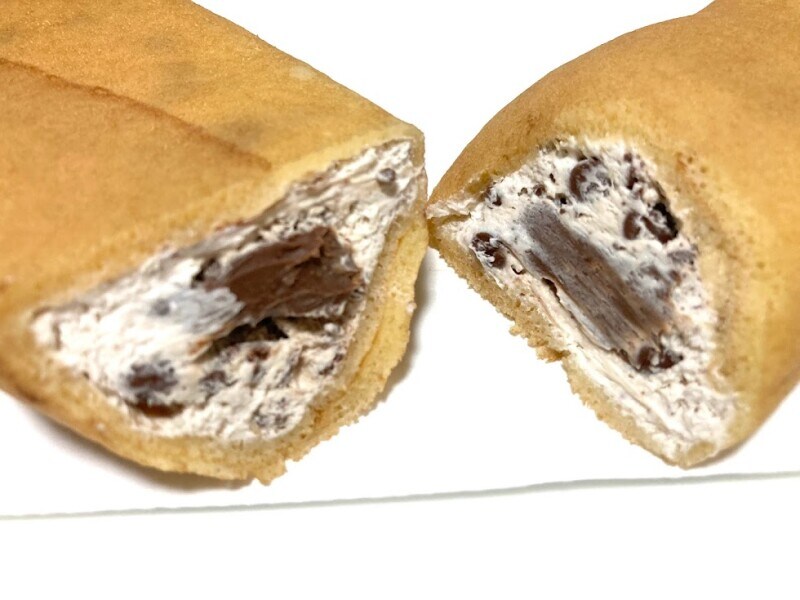 バリバリの歯ごたえが楽しいチョコチップ入り