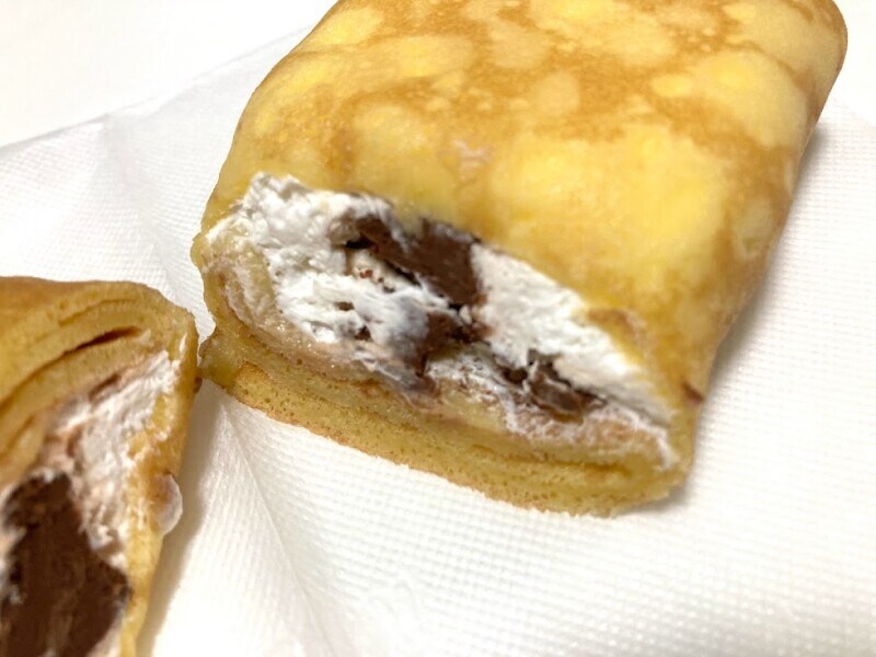 なめらかな生チョコがたっぷりと入っている