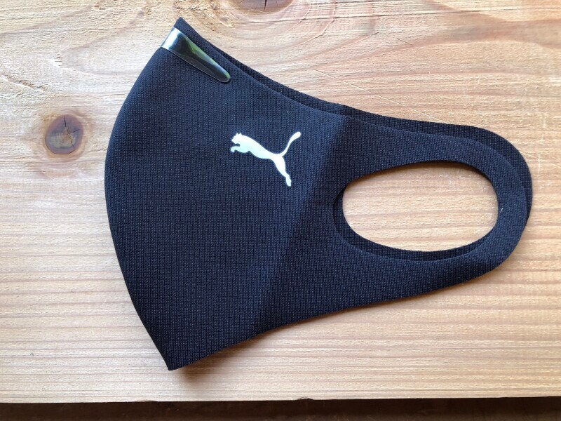 ファミリーマート限定　「プーマ　ノーズクリップマスク」はノーズクリップつき