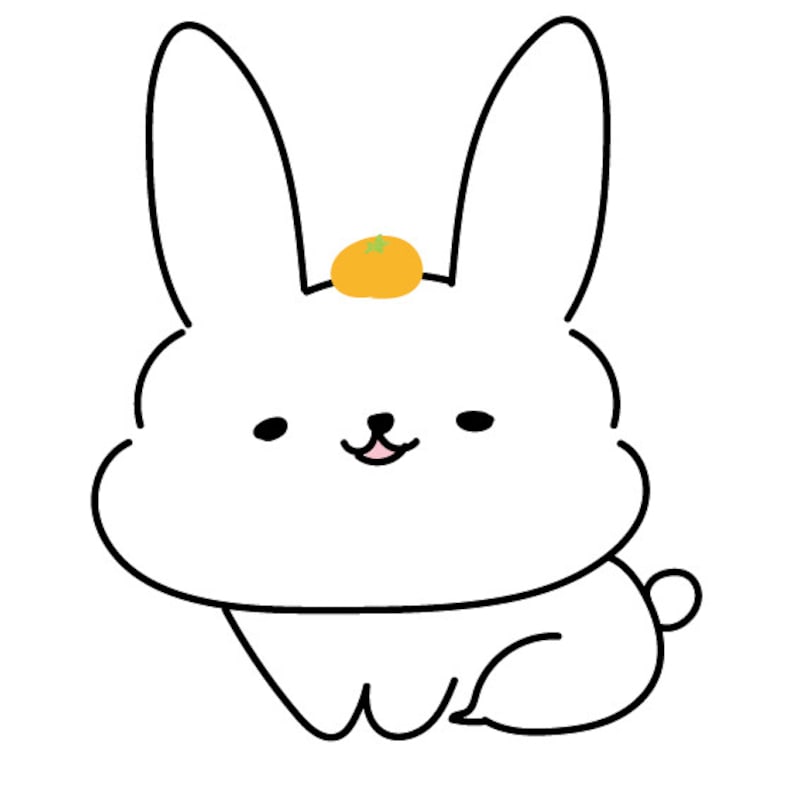 年賀状,イラスト,ウサギ,兎,うさぎ,2023,無料,フリー,カラー