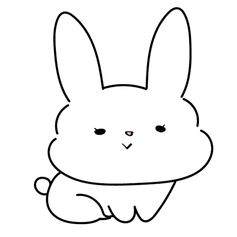 年賀状,イラスト,ウサギ,兎,うさぎ,2023,無料,フリー,カラー