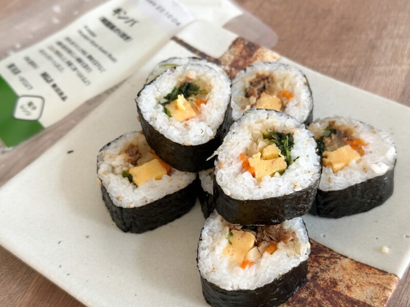 無印良品の冷凍キンパ