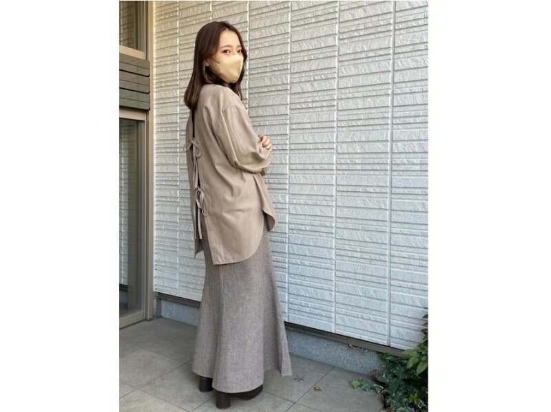 マイルドな淡色カラーコーデも楽しめます 出典:WEAR