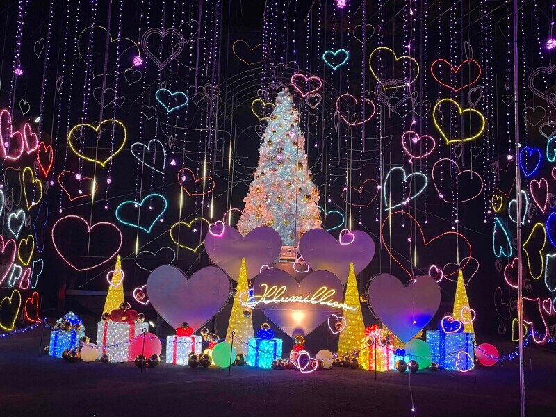 「ハートフルイルミネーション」クリスマスバージョン