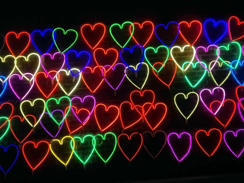 ハートイルミネーション
