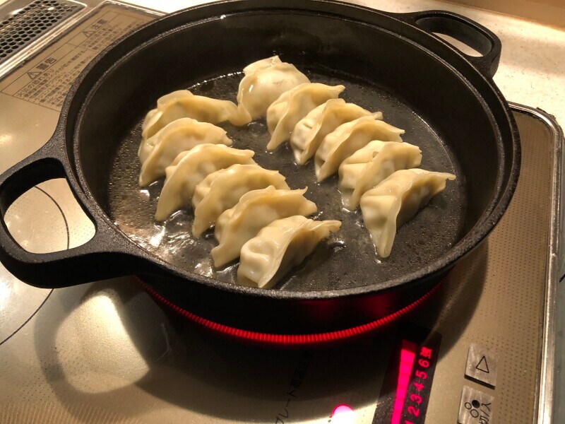 ふたをとって水分を飛ばしていく