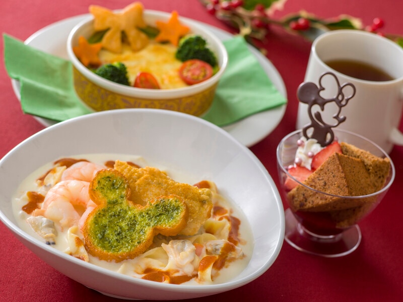 東京ディズニーランドのクリスマスメニュー