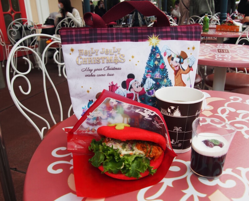 東京ディズニーランドのクリスマスメニュー