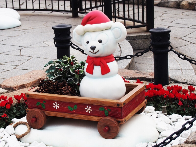 東京ディズニーシーのクリスマスデコレーション