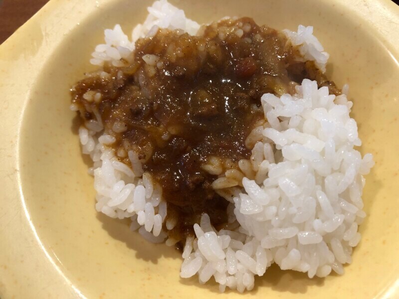 ココスの「朝食バイキング」のカレー