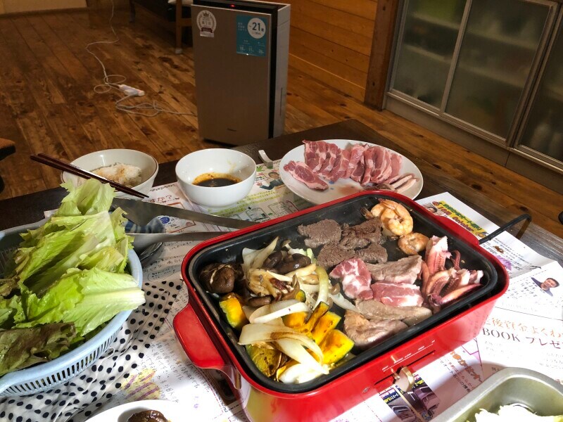 パナソニックの「ジアイーノ」を焼肉の時に使用