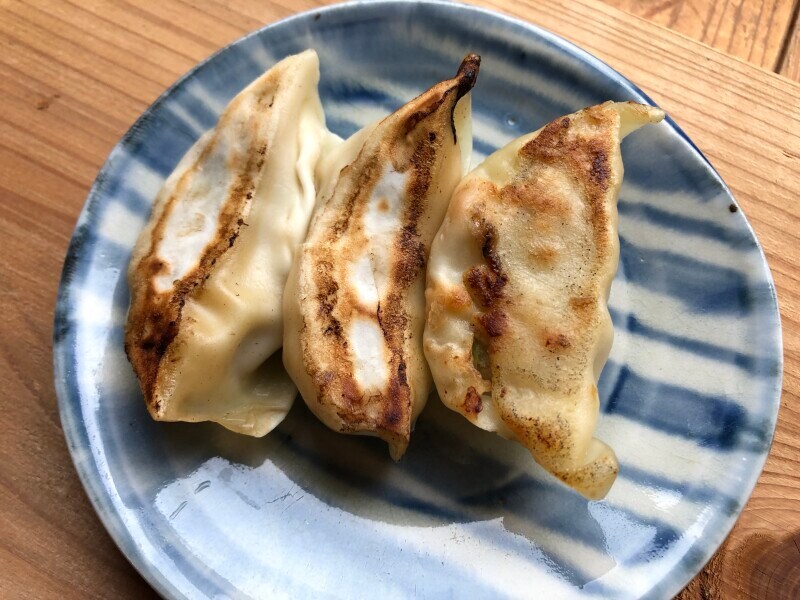 幸楽苑の冷凍餃子「極」は皮がもちもちしている