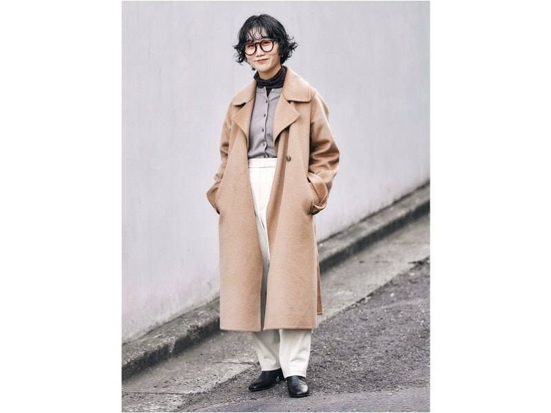 タートルネックタイプのヒートテックで首元まで暖かく　出典：StyleHint