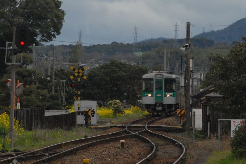 学駅の列車