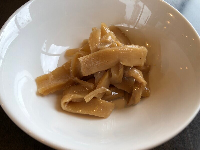 132円で追加注文できる「メンマ」