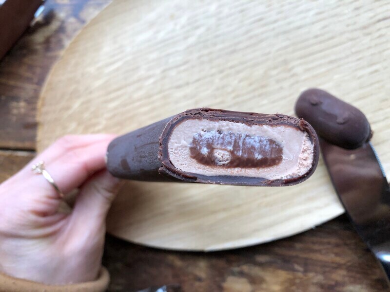 どこを食べてもチョコレート！