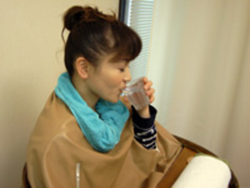 水もしっかり飲みましょう