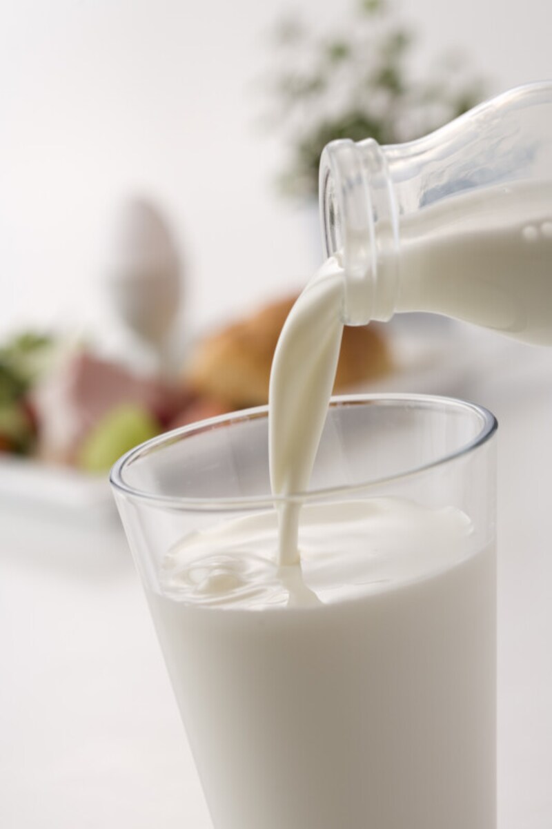 ミックスジュースの再現レシピに牛乳は欠かせない