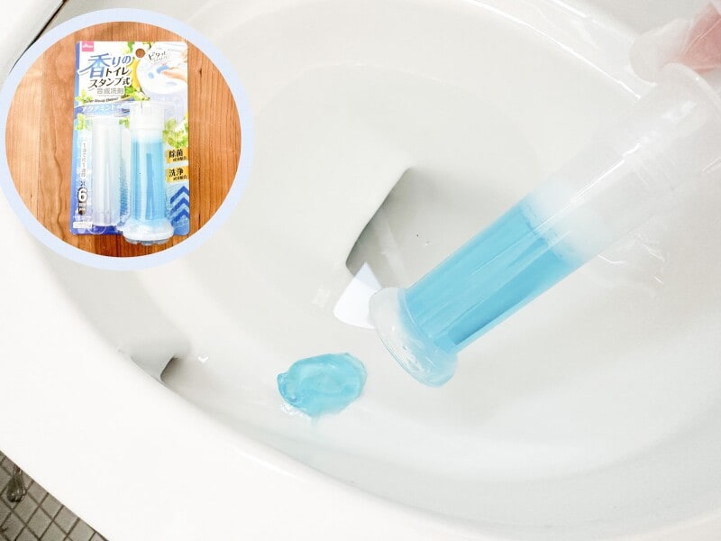 「香りのトイレスタンプ式 合成洗剤」