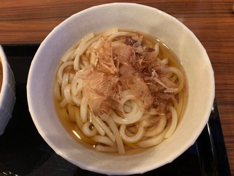 快活CLUBのモーニング「朝うどん」