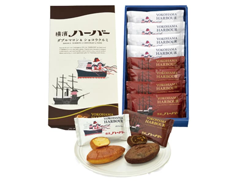 ありあけ「横濱ハーバーダブルマロン&ショコラクルミ」(8個入、税込1728円)