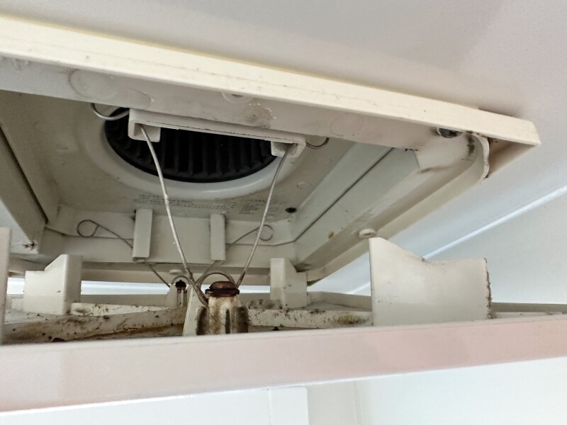 換気扇カバーの外し方