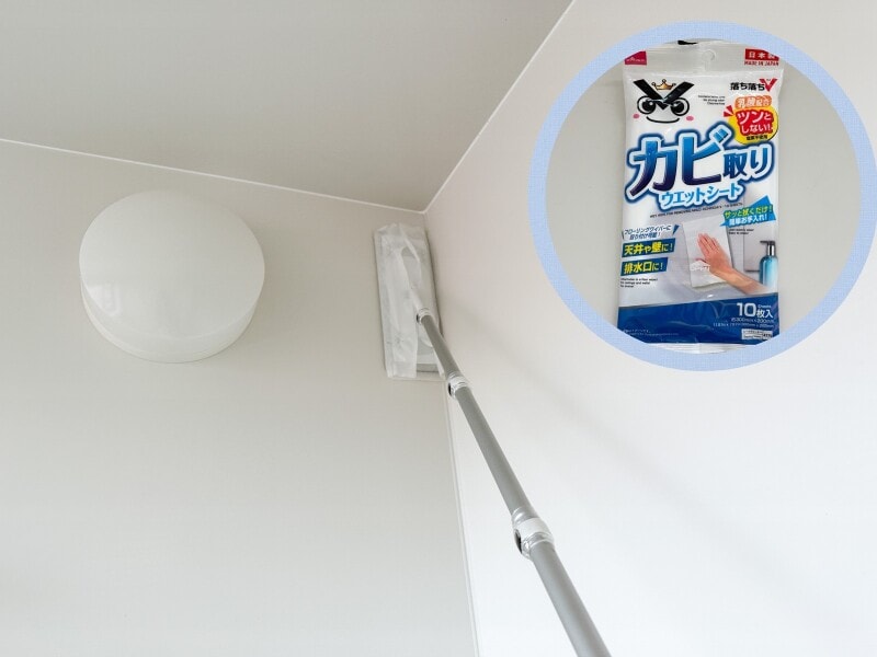 ダイソーの「カビ取りウェットシート」