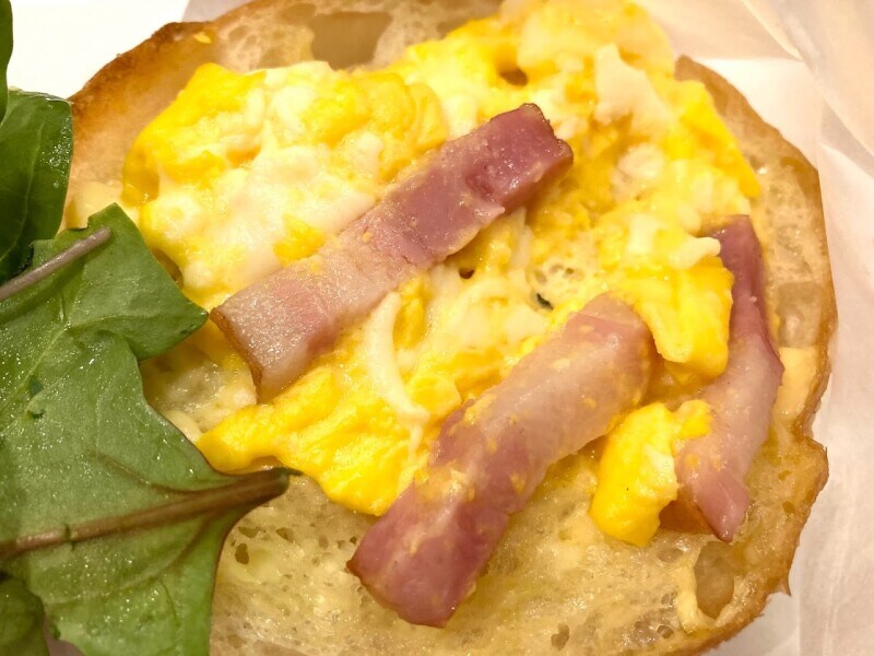 しっかりとした味付けがコーヒーとよく合う