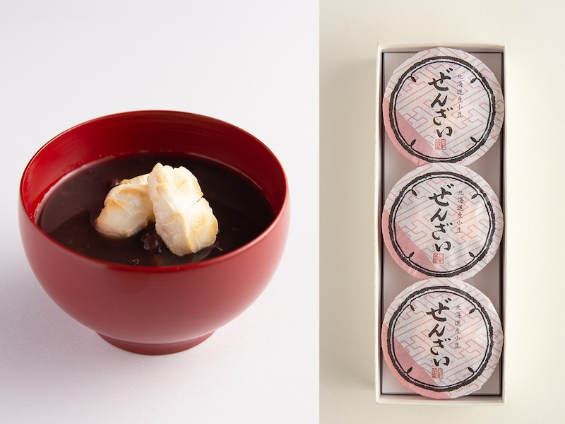 日影茶屋「ぜんざい」（1箱3個入、税込1653円）