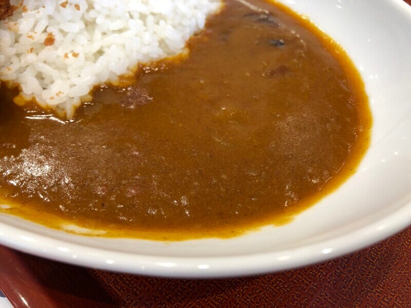 なか卯の「カツカレー」はかなりスパイシー