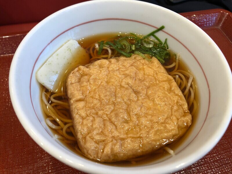 なか卯の「きつねそば」