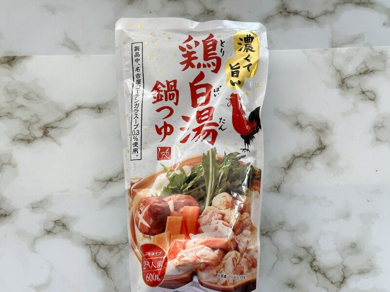 濃くて旨い　鶏白湯鍋つゆ